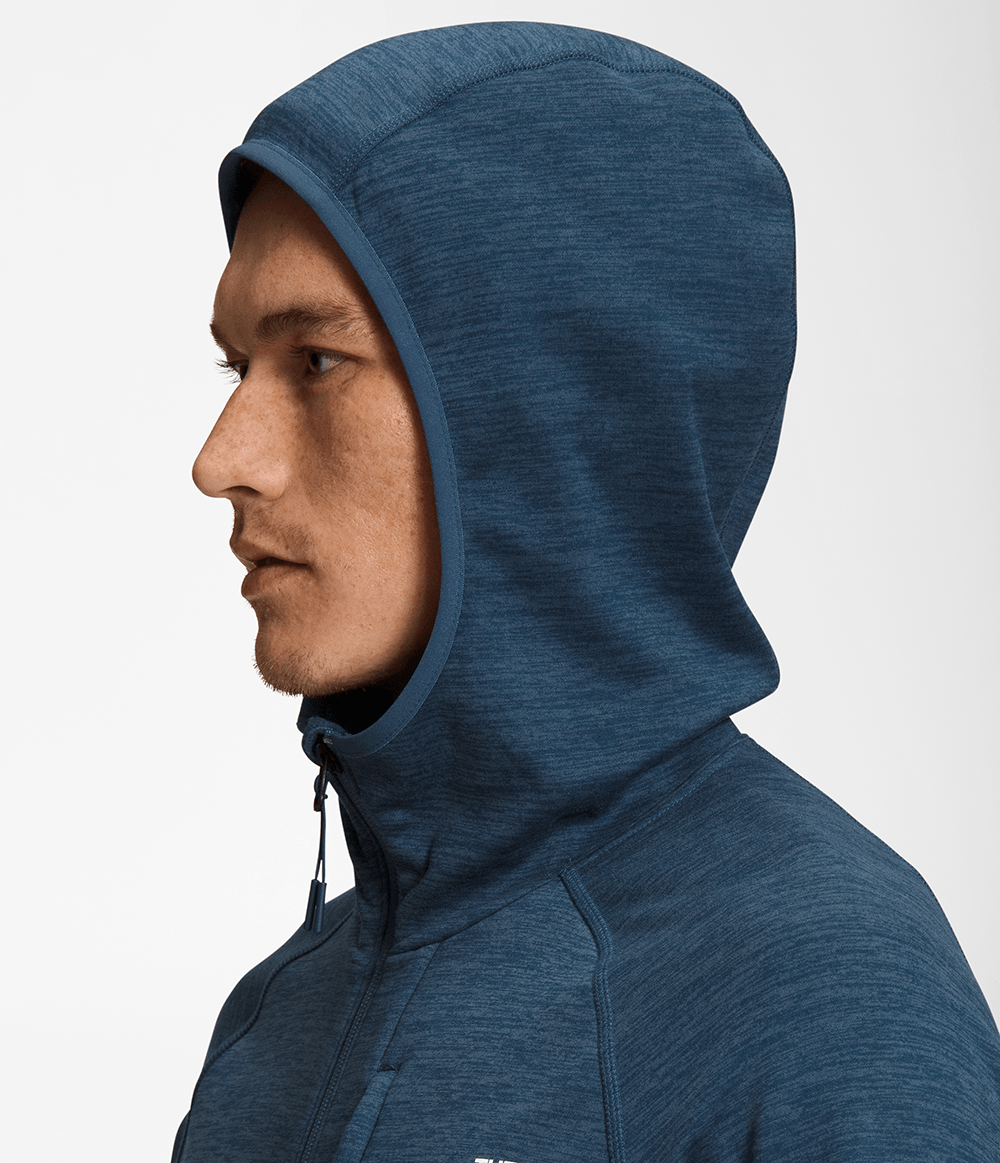 Fleece Masculino Canyonlands Hoodie Shady Blue Heather | The North
