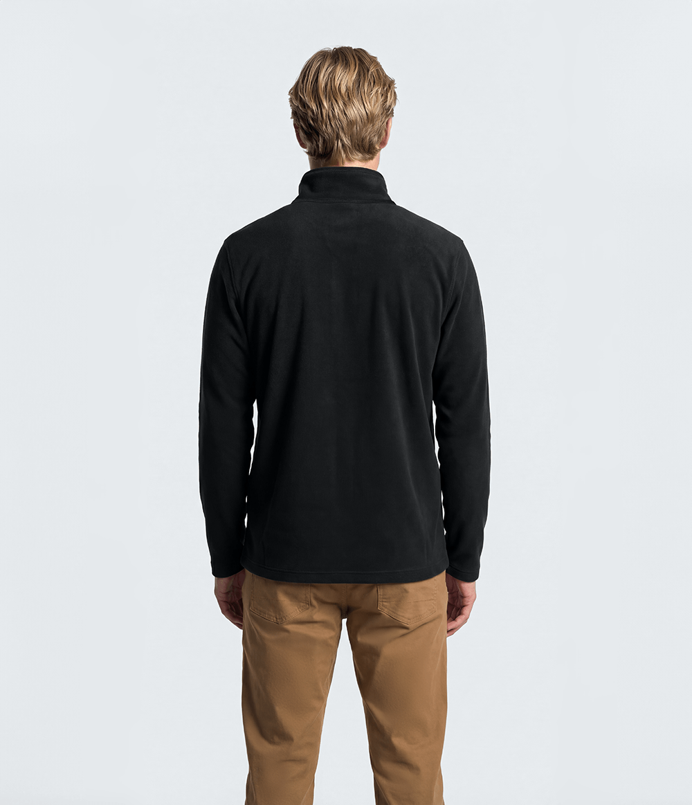 Fleece Masculino Glacier 1/4 Zip TNF Black | The North Face