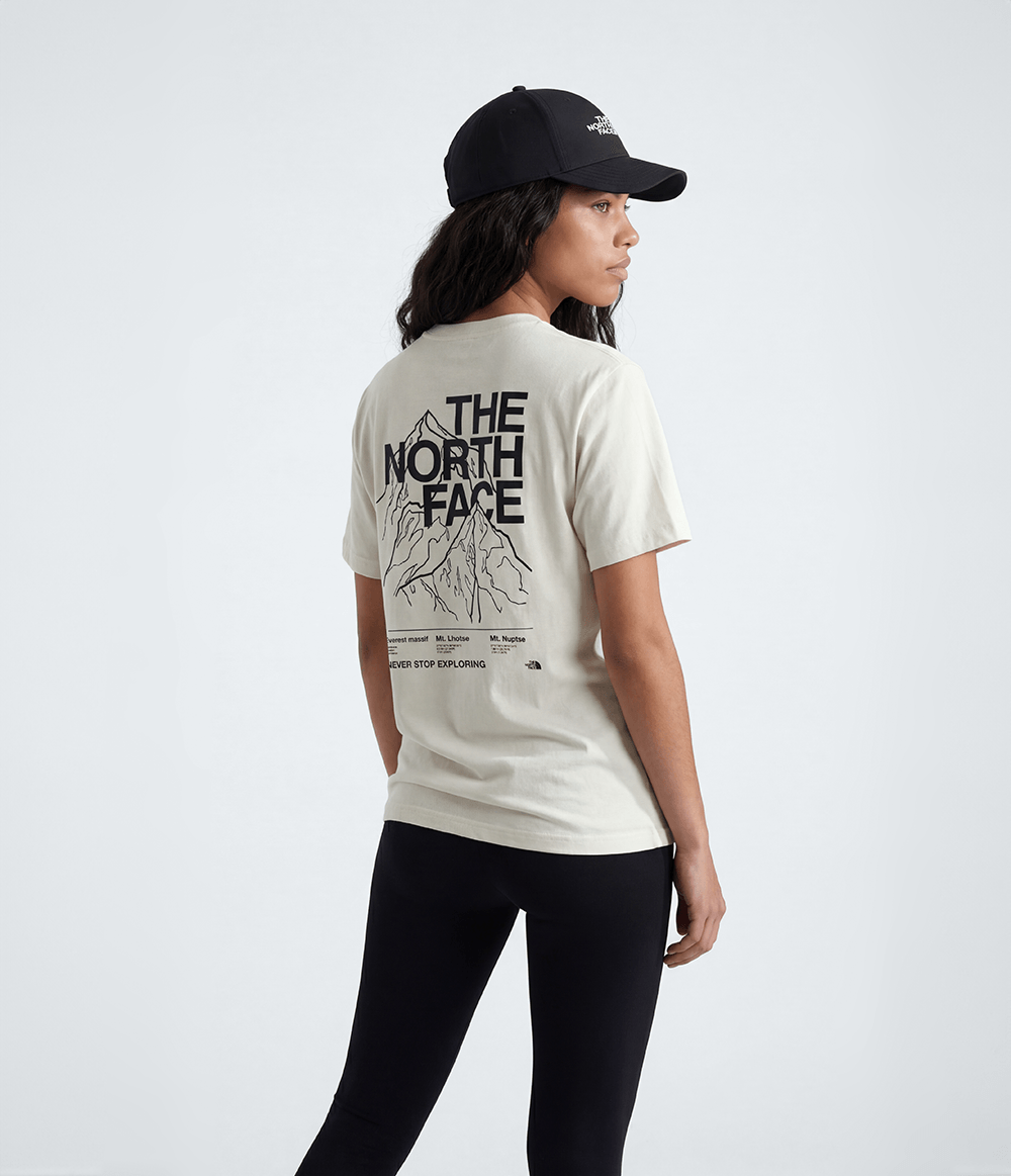 Camiseta Unissex Evolution Half Dome MTN Tee White Dune | The