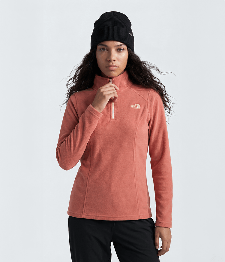 fleece-feminino-glacier-1-4-zip-mars-dust-pp