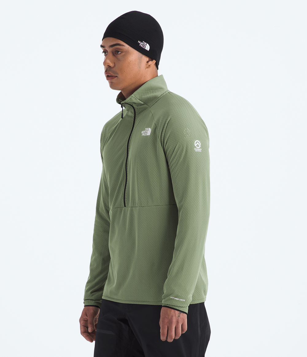 Fleece Masculino Summit Futurefleece LT 1/2 Zip Bark Mist | The