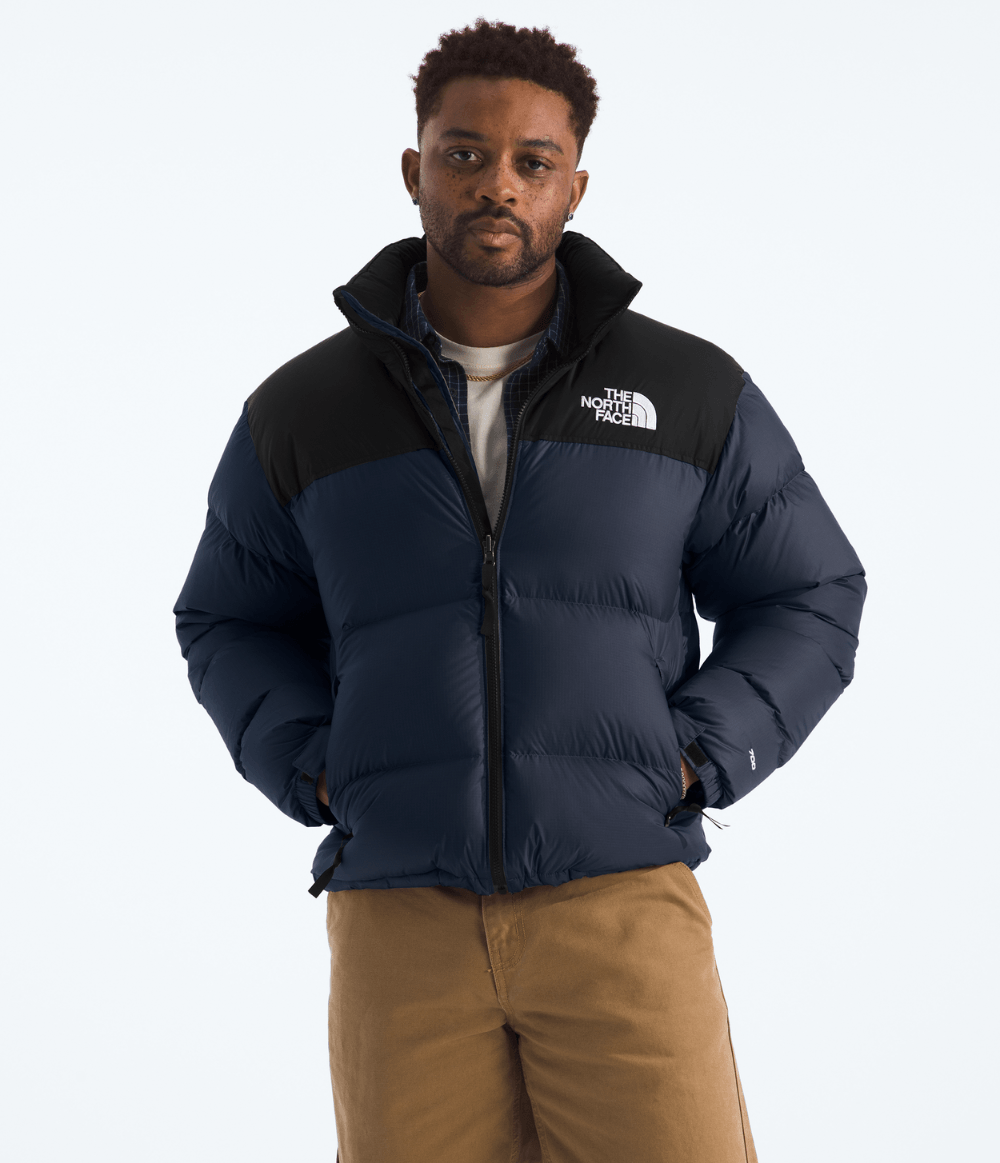Jaqueta Masculina 1996 Retro Nuptse Summit Navy/TNF Black | The