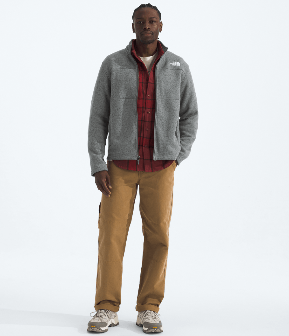 Fleece Masculino Gordon Lyons Full Zip TNF Medium Grey Heather